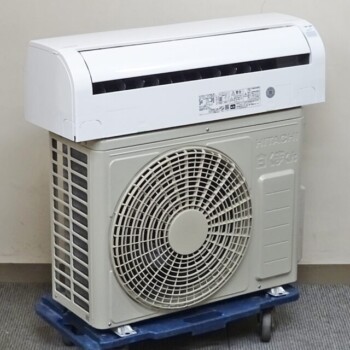 東京都渋谷区で2023年製の日立のルームエアコン【中古品】を買取しました。