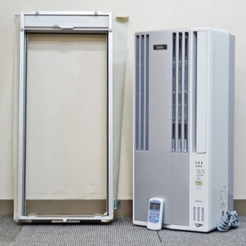 東京都杉並区で2023年製のコロナの窓用エアコン【中古品】を買取しました。