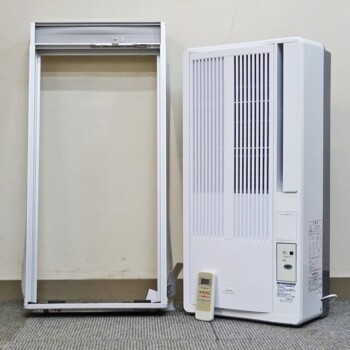 東京都板橋区で2023年製のコイズミの窓用エアコン【中古品】を買取しました。