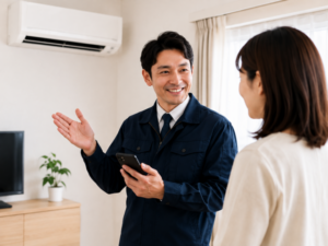 エアコン買取 畳数ごとの冷房能力を確認する型番ラベル